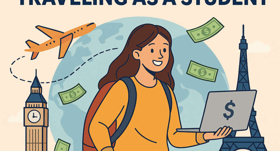 how to earn money while traveling as a student